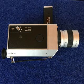 Canon Auto Zoom 814 8 Movie Film Camera 8mm 7.  5 - 60mm 1:1.  4 Lens Vintage 5