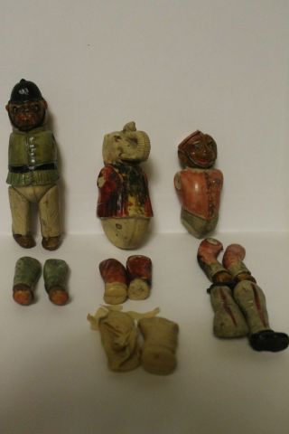 Antique Toys - Celluloid - Germany - 12 Cm - 1890.