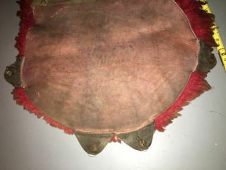 HARLEY DAVIDSON,  INDIAN,  PERIOD ACCESSORY,  SEAT COVER,  WITH GLASS JEWELS - 1940 ' S - RARE 5