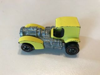 1973 Hot Wheels Redline Superfine Turbine Lemon Yellow Enamel Rare Vintage Car
