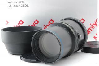 【rare Near Mint】 Mamiya Apo K/l Kl 250mm F/4.  5 Mf Lens For Rb67 S Sd From Japan