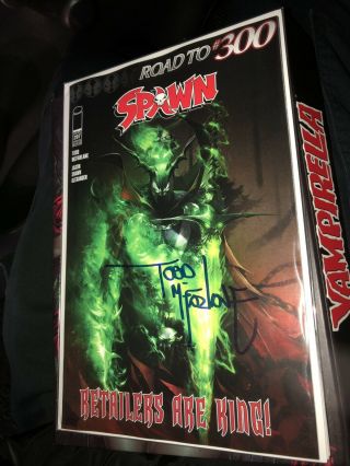 Spawn 297 Extremely Rare Retailers Are King Diamond Summit Variant Comic Image