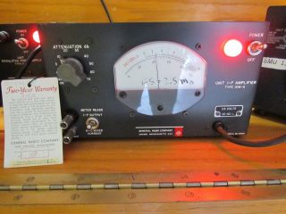 General Radio Company 874 - LBA 1209 - B 1216 - A 1201 - B Vintage Oscillator Amplifier 2