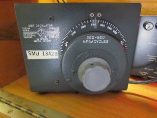 General Radio Company 874 - LBA 1209 - B 1216 - A 1201 - B Vintage Oscillator Amplifier 5