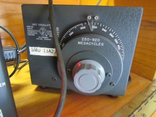 General Radio Company 874 - LBA 1209 - B 1216 - A 1201 - B Vintage Oscillator Amplifier 6