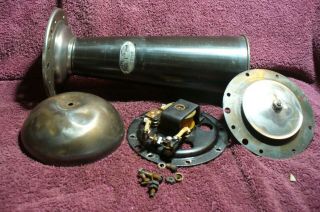 VTG HORN 30s 40s 50 AMES HEINZE VH 6V REFURB CHEVY FORD DODGE RAT ROD ACCESSORY 3