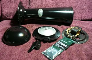 VTG HORN 30s 40s 50 AMES HEINZE VH 6V REFURB CHEVY FORD DODGE RAT ROD ACCESSORY 4