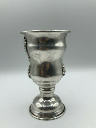 antique and very rare 999 silver cup like a 3