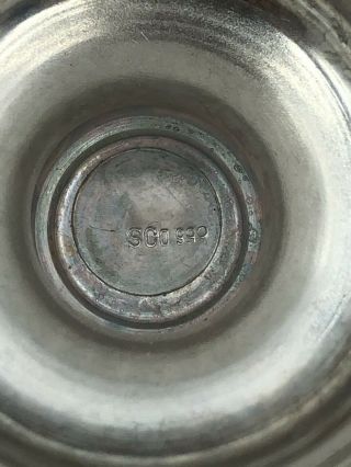 antique and very rare 999 silver cup like a 8