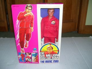 Misb 1st/ed Six Million Dollar Man Vintage 1975 Kenner From Bionic Woman