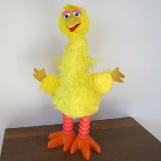 1972 Muppets Sesame Street 20 " Big Bird Puppet Topper Toys Rare