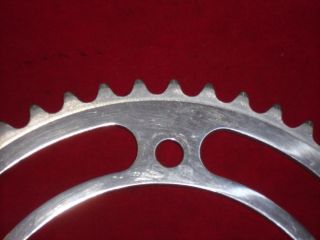 Vintage Campagnolo Record Track Pista Chain Ring 50 Tooth,  13/32,  151 BCD.  2 3