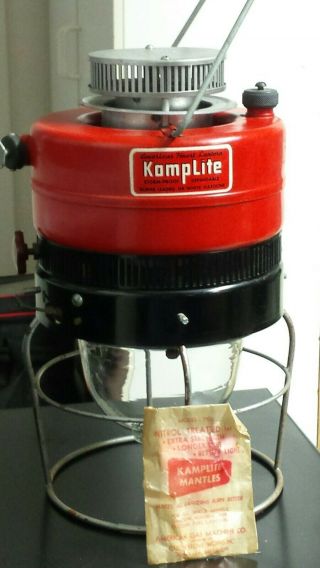 Vintage Kamplite Model 1l - 11a Inverted Lantern Buyer Pays
