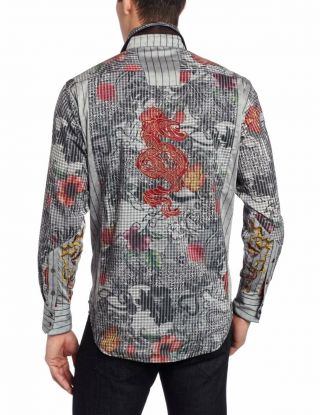 Robert Graham Limited Edition Tequila Embroidered Rare Shirt L $498 10