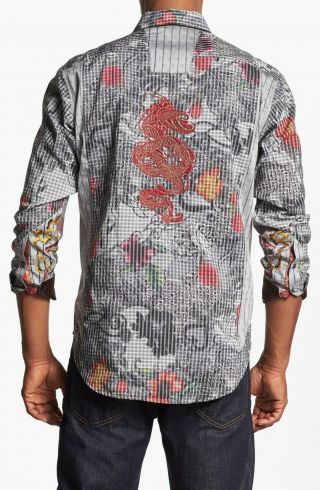 Robert Graham Limited Edition Tequila Embroidered Rare Shirt L $498 11