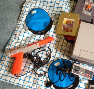 Vintage Nintendo Entertainment System (NES) Power Pad,  Controllers,  Games,  Zapper 3