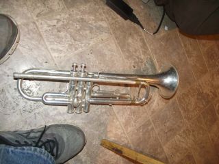 Vintage Yamaha Trumpet Serial Number Ytr2335 Part Or Refurbisted