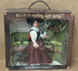 " We Can Do Anything,  Right Barbie " 1999 Pittsburgh Convention Nrfb