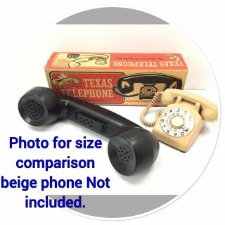 Rare Vintage 1969 Poynter Products TEXAS TELEPHONE w/ Box Toy Gag Gift Japan 2