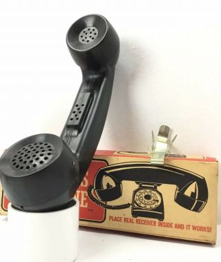 Rare Vintage 1969 Poynter Products TEXAS TELEPHONE w/ Box Toy Gag Gift Japan 8