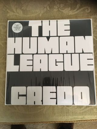 Credo - The Human League Ultra Rare Vinyl Double Lp