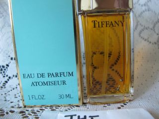 RARE Vintage 1980s TIFFANY 30ml 1.  0 oz EDP EAU DE PARFUM Women Perfume boxed 2