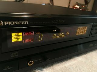 Vintage Pioneer Cld - 1030 Laserdisc Cd Cdv Player W/ Remote