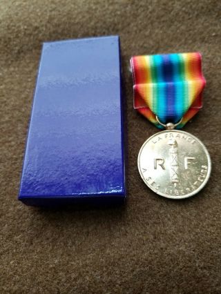 Wwii French Resistance Medal Of Gratitude Of A Liberated France Medal
