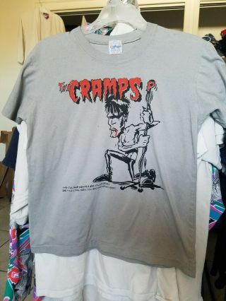 The Cramps Shirt Rare Vintage 1980 