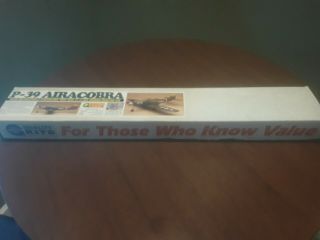 Vintage Global Quality Kits P - 39 Airacobra - Nib,  Rare And Hard To Find