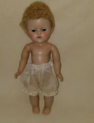 Vintage Early Vogue Ginny Doll Caracul Wig Ready To Dress Read $72.  99