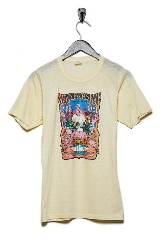 Vintage 1976 Grateful Dead 1968 Nye Concert Tee