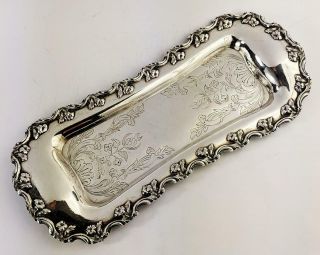 George Iii Old Sheffield Plate Candle Snuffer Tray C1810