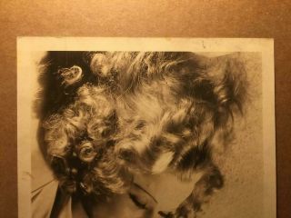 Jean Harlow Rare Early Vintage Signed 8/10 Photo Dinner at Eight 2