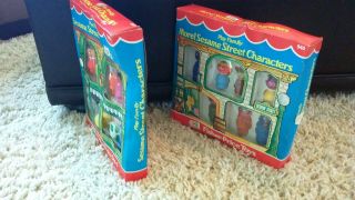 Vintage Fisher Price Toys Play Family Sesame Street Characters & More Characters 5