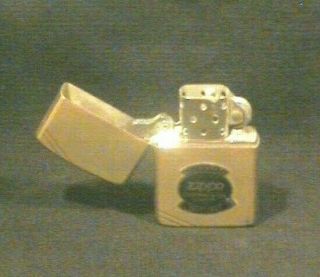 vtg ZIPPO 1932 - 1982 50th anniversary commerative lighter brass w/original box 8