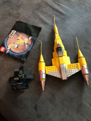 Lego Star Wars Ucs Naboo Starfighter 10026 Ultimate Collector Series - Complete