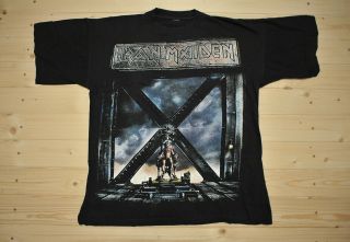 Vintage Iron Maiden 1995 Rock Tour T - Shirt Size Xl