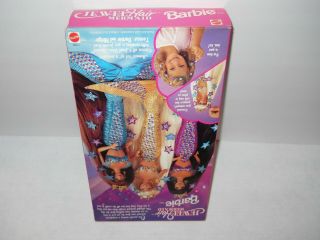 Vintage 1995 Jewel Hair Mermaid Blonde Barbie Doll Mattel 14586 6