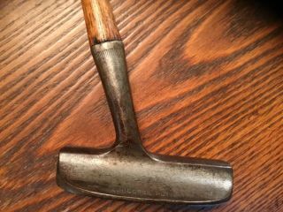 Vintage A.  G.  Spalding & Bros Hickory Chicopee Putter 11