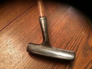 Vintage A.  G.  Spalding & Bros Hickory Chicopee Putter 2