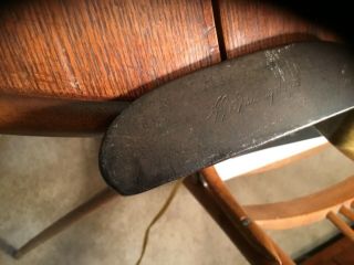 Vintage A.  G.  Spalding & Bros Hickory Chicopee Putter 9