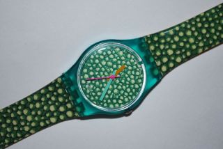 1988 Vintage Swatch Watch Ll - 103 South Molton Ladies Swiss Quartz Plastic Mod