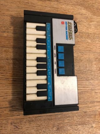 Vintage 1978 Bee Gees Mattel Rhythm Machine Music Keyboard Lofi Synth