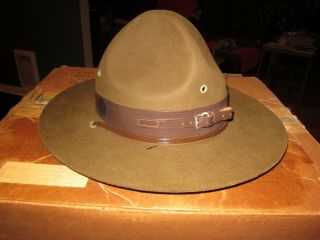 Vintage Stetson Scout Masters Hat Boy Scouts