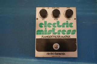 Vintage Electro Harmonix Electric Mistress Flanger/filter Matrix Effects Pedal