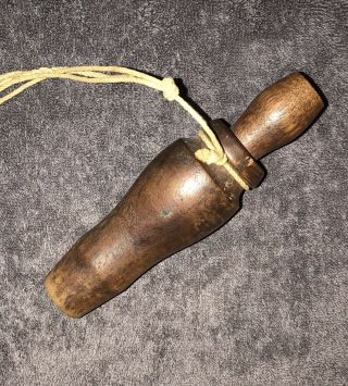 Vintage Early A.  M.  Bowles Duck Call Little Rock Arkansas 2