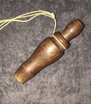 Vintage Early A.  M.  Bowles Duck Call Little Rock Arkansas 3