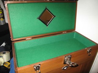 H.  Gerstner & Sons W42 WOODEN TOOL CHEST vintage tool storage 11 drawers 6