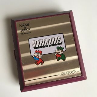Vintage Nintendo Mario Bros Game & Watch Retro Multiscreen Lcd Handheld